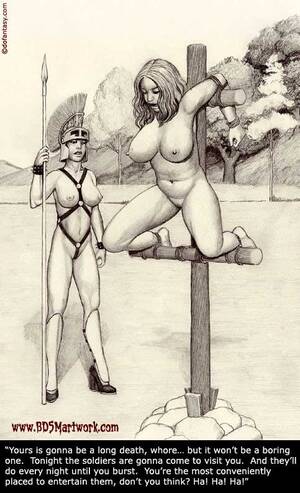 Crux Porn Fetish Drawings - Crux BDSM Art (10).jpg - Real Crucifixion | MOTHERLESS.COM â„¢