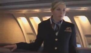 Air Hostess Sex On Airplane - Air Stewardess Handjob On Flight â€” PornOne ex vPorn