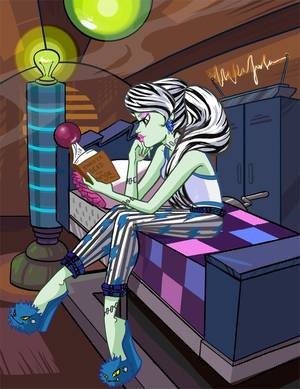 Monster High Frankie Stein Porn - I really love Frankie, she's probably my favorite, and one of the things I  think is charming about her is her \