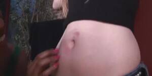Belly Button - Blonde belly button licked by black girl - Tnaflix.com