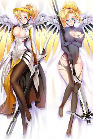 Body Pilows Anime Porn - Overwatch Mercy Dakimakura Hugging Pillow Cover