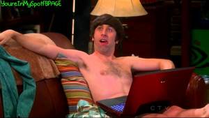 big bang theory nude - Naked Howard On Sheldon's Couch Spot - The Big Bang Theory