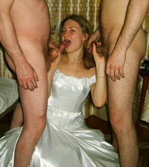 bride dressed undressed gangbang - Wedding Gangbang - 34 photos