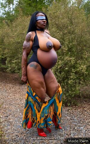 black pregnant bbw - Porn image of black black perfect boobs bbw thick pregnant bimbo created by  AI