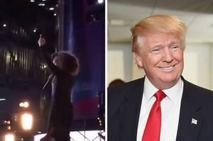 Alicia Keys Nude Pussy - Alicia Keys Flipped Off Donald Trump In The Middle Of Her Times Square  Performance