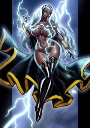 cartoon naked marvel girls - Rule 34 - african african female busty dark-skinned female dark skin female  female focus female only hourglass figure loubotix marvel marvel comics nude  nude female nudity ororo munroe pinup pinup pose storm (