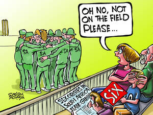 Cartoon Porn African - World of an Indian cartoonist!: Sex orgies by South African cricketers?