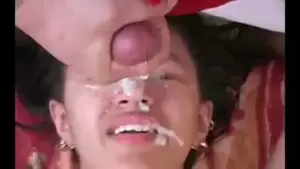 cute black cumshot - Cute black girl covered in cum | xHamster