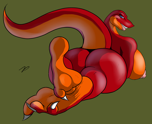 Dinosaurs Big Breast Porn - Xbooru - 3 toes anthro ass big ass big breasts blue eyes breasts curvy  dinosaur female full body hindpaw huge ass huge breasts jenna t. rex lips  looking at viewer lying nipples