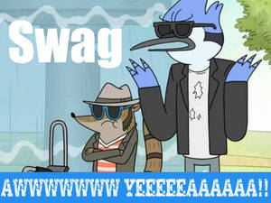 Adventure Time Regular Show - Regular Show swag