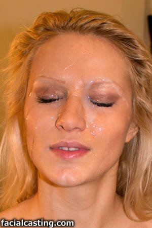 blonde facial cumshot sex - Famous blonde milf pornstar Cherry Kiss cute face full with cums in a free  Modelcento Facialcasting blowjob porn gallery - image on Isselecta