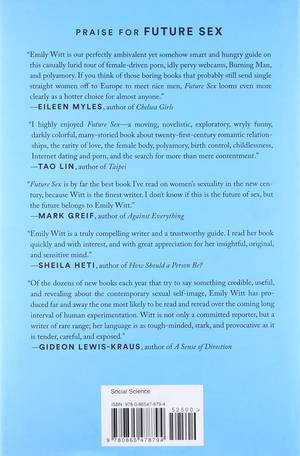 Emily 21st Century Porn - Future Sex: A New Kind of Free Love: Emily Witt: 9780865478794: Amazon.com:  Books