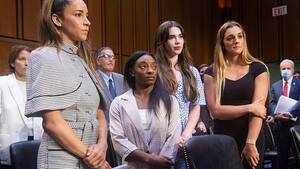 abused group sex - Larry Nassar sex abuse victims reach $380M US settlement with USA  Gymnastics | CBC Sports