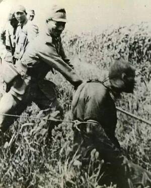 japan war porn - A Japanese officer beheads a Chinese prisoner. Second-Sino Japanese War,  1937-1945. : r/HistoryPorn
