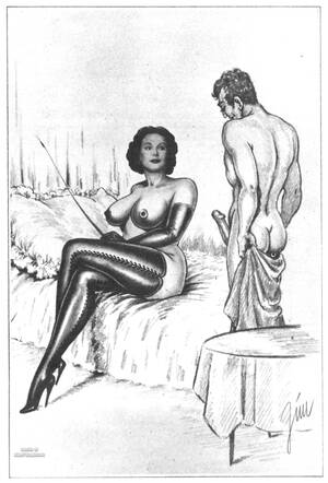 Bdsm Sex Porn Pencil Drawings - Femdom Pencil Drawings