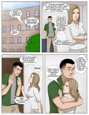 Bisexual Threesome Comics - Bi-Curious Sex Comic | HD Porn Comics