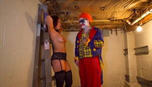 Clown Bondage Porn - Clown basement bondage, great natural tits and figure | xHamster