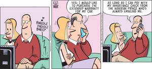 Dustin Comic Strip Porn - Rene's â€œlawyerâ€ answered a Craigslist ad that said â€œDo you own a tie and a  briefcase?â€ â€“ The Comics Curmudgeon