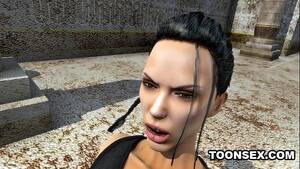 cartoon black lesbian pussy - Sexy 3D Lesbian Licking a Black Babe's Pussy - XNXX.COM