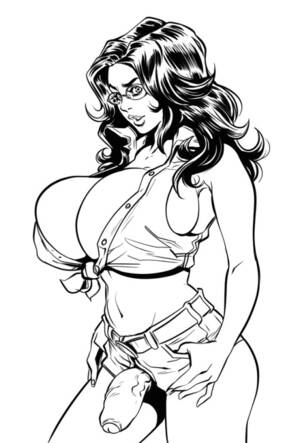 futa shemale drawings - raxieltheirresistible: shemale-futanari-art: Porn Photo Pics