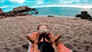 beach girlfriend sex - Sex on the Beach on Holiday with horny girlfriend | xHamster