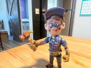 Felix Wreck It Ralph Cartoon Porn - Fix-it Felix Jr Disney Wreck-it Ralph Fix-it Felix Jr Custom Painted Battle  Worn Figure 3 - Etsy