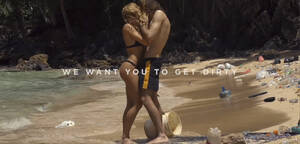 Bizarre Beach Porn - Pornhub unveils its 'Dirtiest Porn Ever' to randy viewersâ€¦ in bizarre  campaign to tackle plastic pollution on beaches | The Sun