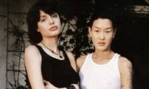 Angelina Jolie Lesbian Porn - Angelina Jolie's former lesbian lover Jenny Shimizu gears up to marry  girlfriend | Daily Mail Online