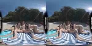 euro nudist orgy - 3 Babes On Nude European Beach Mini Lesbian Outdoor Vacation Orgy Matty  Cheri Rebeka Ruby - VR Porn Video - VRPorn.com