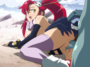 Gurren Lagann Porn - Yoko Littner anal raped - Gurren Lagann porn game | HentaiGO