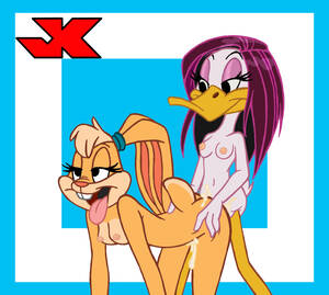 Looney Tunes Futa Xxx - Rule 34 - 2girls all fours anthro bent over bird bunny girl cum cum inside  doggy style duck fur furry futanari intersex interspecies jk lola bunny looney  tunes mammal new lola bunny