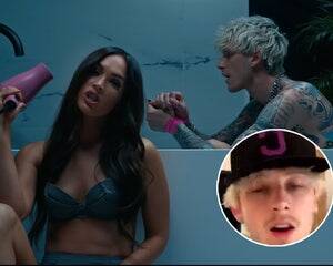 Megan Fox Foot Porn - Machine Gun Kelly Reveals Foot Fetish for Megan Fox's Feet