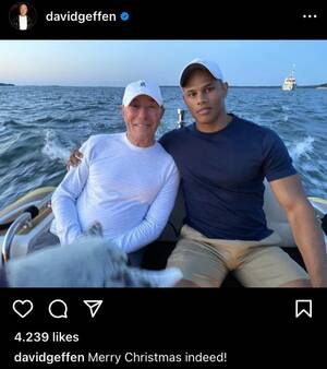 Barbara Ferrari Porn - Why does nobody talk about David Geffen (79) and his thing for very young  men? Is there more tea on this guy? : r/Fauxmoi