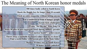 North Korean Porn Magazines - Meaning of North Korean Military Honor Medals