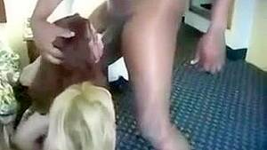 interracial milfs sharing cum - Interracial MILFs Share Big Black Cock in Amateur Threesome | AREA51.PORN