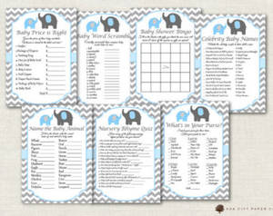 Boys Taking A Bath Porn - Blue Baby Shower Games - Elephant Baby Shower Games, Blue Elephant Baby  Shower Games,