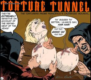 Breast Torture Cartoon - Tit Torture Cartoon | BDSM Fetish