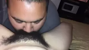 black eating hairy pussy - Black guy Eat's Very Hairy pussy | xHamster