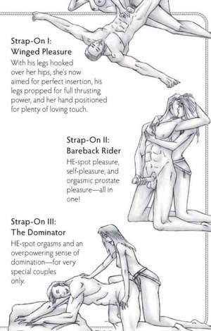 femdom prostate massage cartoons - femdom-chronicles: â€œProstate massage and strap-on pegging for dummies femdom  art â€