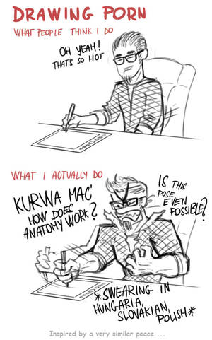 Drawing - drawing porn