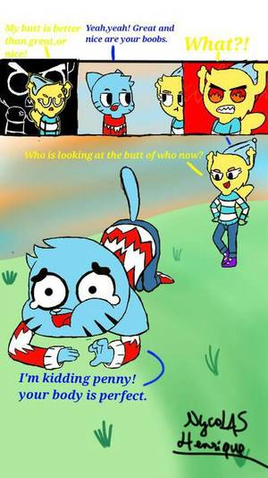 Amazing World Of Gumball Penny True Form Porn - the amazing world of gumball dat jeans 2