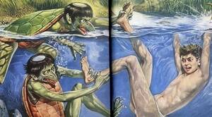 Japanese Kappa - NYSocBoy's Beefcake and Bonding: Yokai: The Gay Goblins of Japan