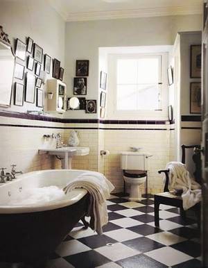 Family Bathroom Porn - love this classic bathroom