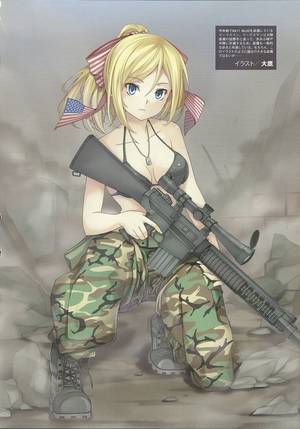 Anime Sexy Army Girls - Anime Girls, Anime Art Girl, Anime Warrior, Doodle Art, Art Reference, Anime  Military, Illustration, Schoolgirl, Dark Anime