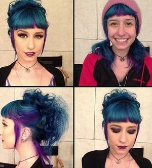 Black Purple Hair Porn - My future plans for my hair AND make up <3 Love love LOVE ...