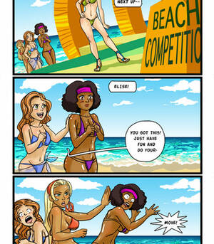 have a competition - Beach Competition comic porn | HD Porn Comics