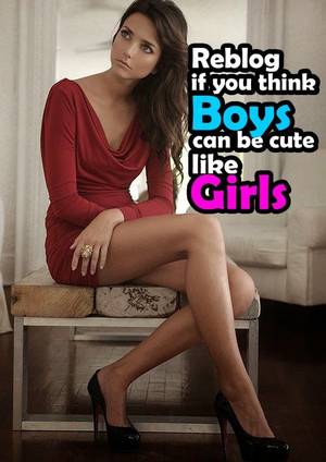 boys transformed into women captions - From Tashacd69