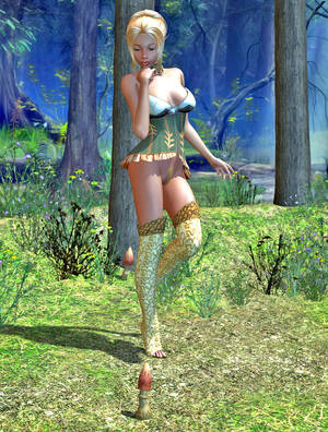 3d fantasy girl nude - The most beautiful fantasy babes showing off naked