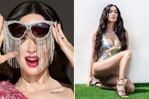 Megan Fox Bisexual Fucking - Megan Fox shares clothes with 'dream boy' Machine Gun Kelly