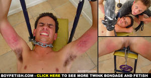 bdsm hardcore torture - Twink Gay Porn Fetish Bondage BDSM